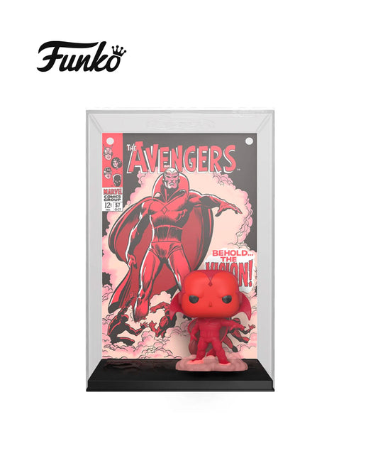 Figura Funko Pop! Comic Covers Marvel Vision, edición especial que presenta al personaje de Marvel Vision en un estilo de portada de cómic, disponible en Figuras Chile.