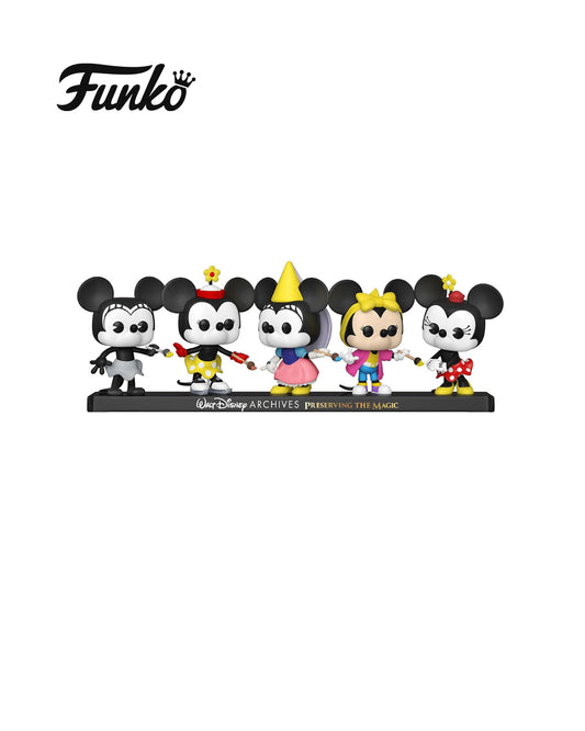 Figura Funko Pop! Disney Walt Disney Archives Minnie, edición especial de la famosa ratona en homenaje a los archivos de Disney, disponible en Figuras Chile.