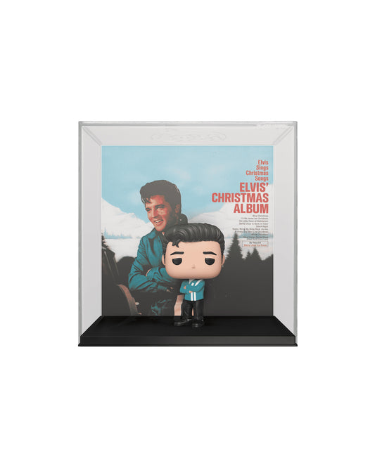 Figura Funko Pop! Elvis Christmas #57, homenaje al Rey del Rock en su versión navideña, edición coleccionable disponible en Figuras Chile.