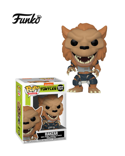 Figura Funko Pop! Teenage Mutant Ninja Turtles Rahzar #1137 en caja, villano de las Tortugas Ninja, edición coleccionable disponible en Figuras Chile.